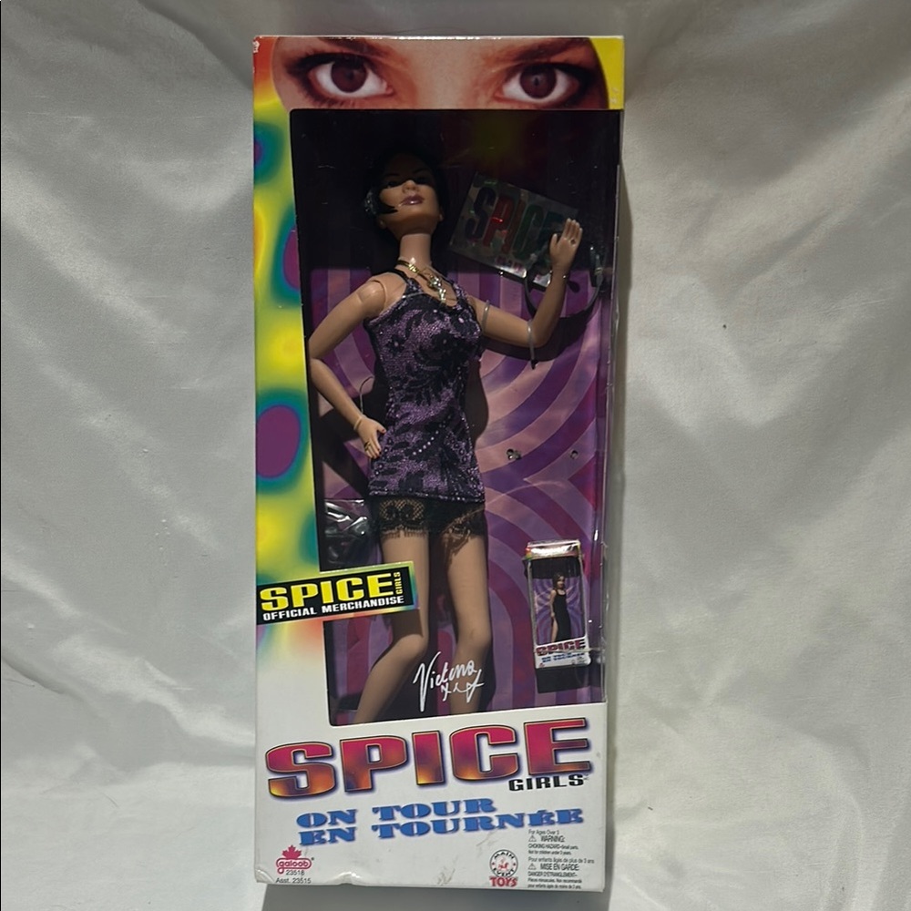 Spice Girls On Tour Doll with Purple Dress